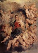 Peter Paul Rubens La Vierge a l'enfant entoure des saints Innocents Spain oil painting artist